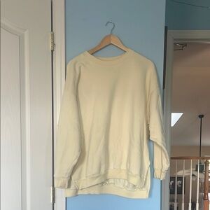 Light yellow Sweatshirt